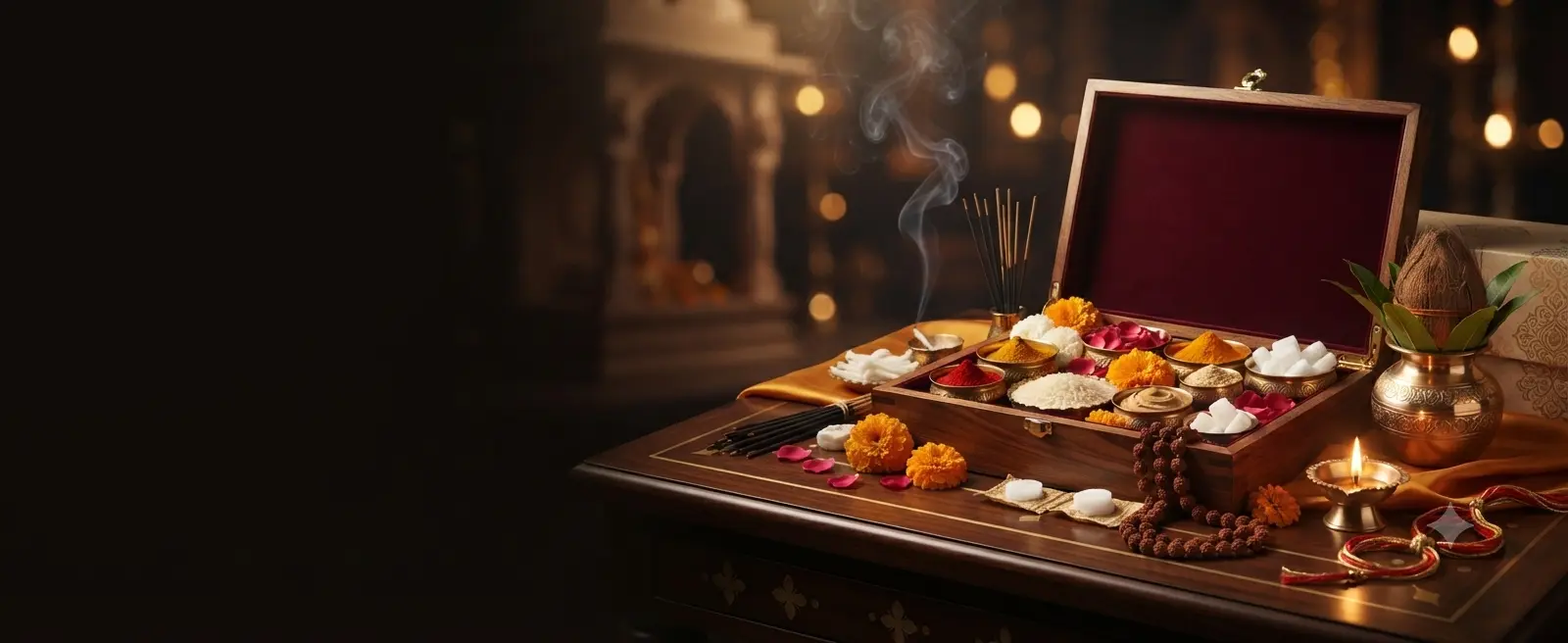 Authentic pooja samagri kit delivered to your doorstep