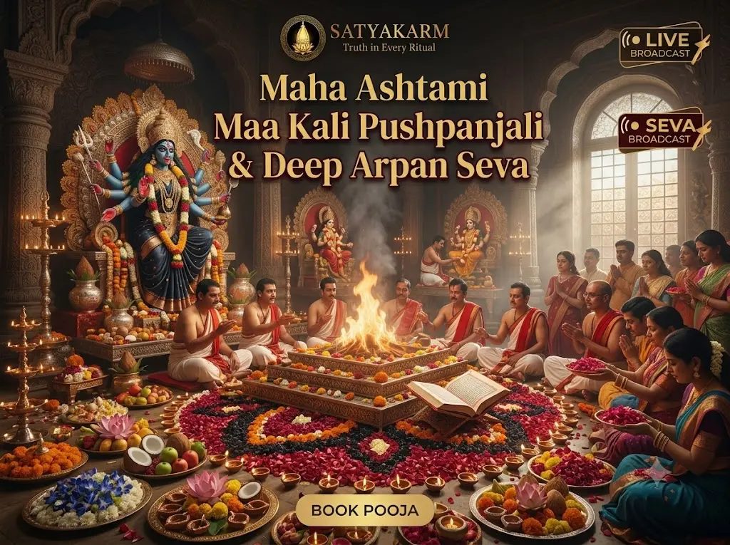 Maha Ashtami Maa Kali Pushpanjali & Deep Arpan Seva