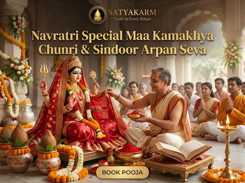 Navratri Special Maa Kamakhya Chunri & Sindoor Arpan Seva