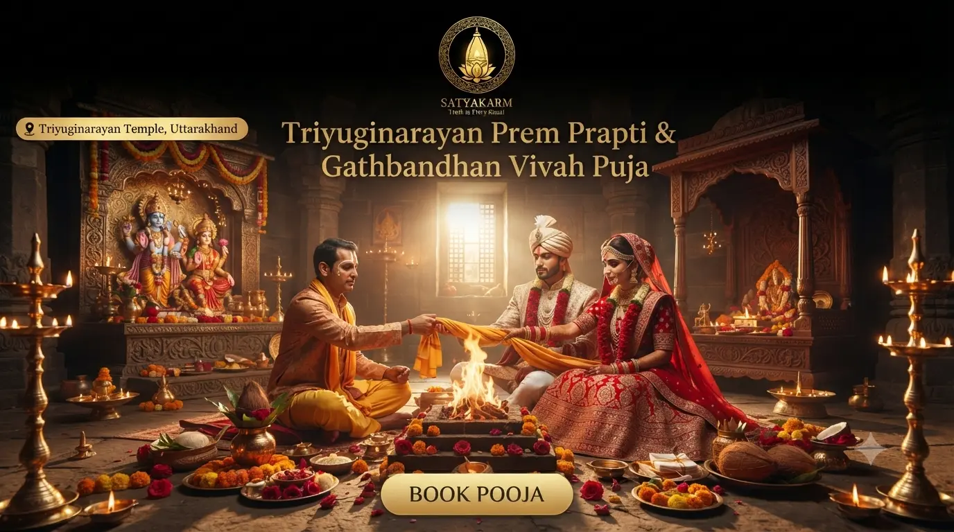 Triyuginarayan Prem Prapti & Gathbandhan Vivah Puja