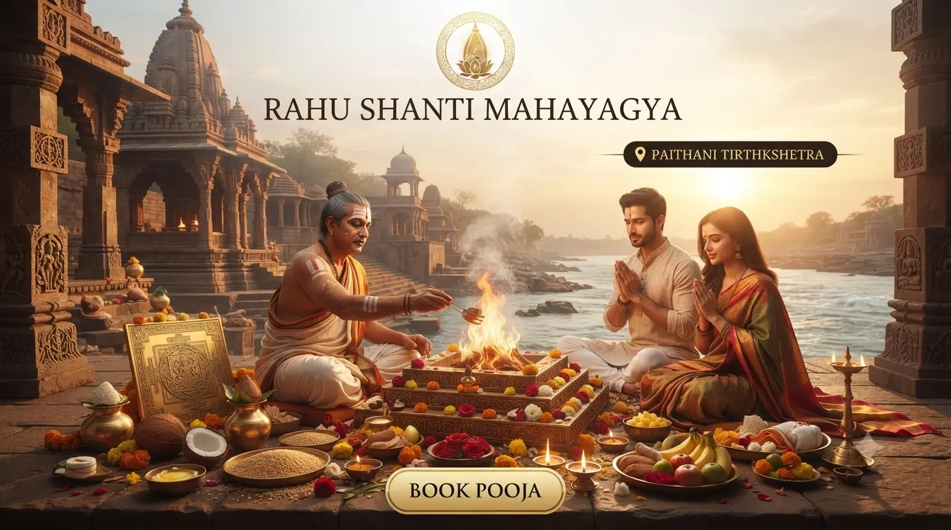 Rahu Shanti Mahayagya Paithani UK