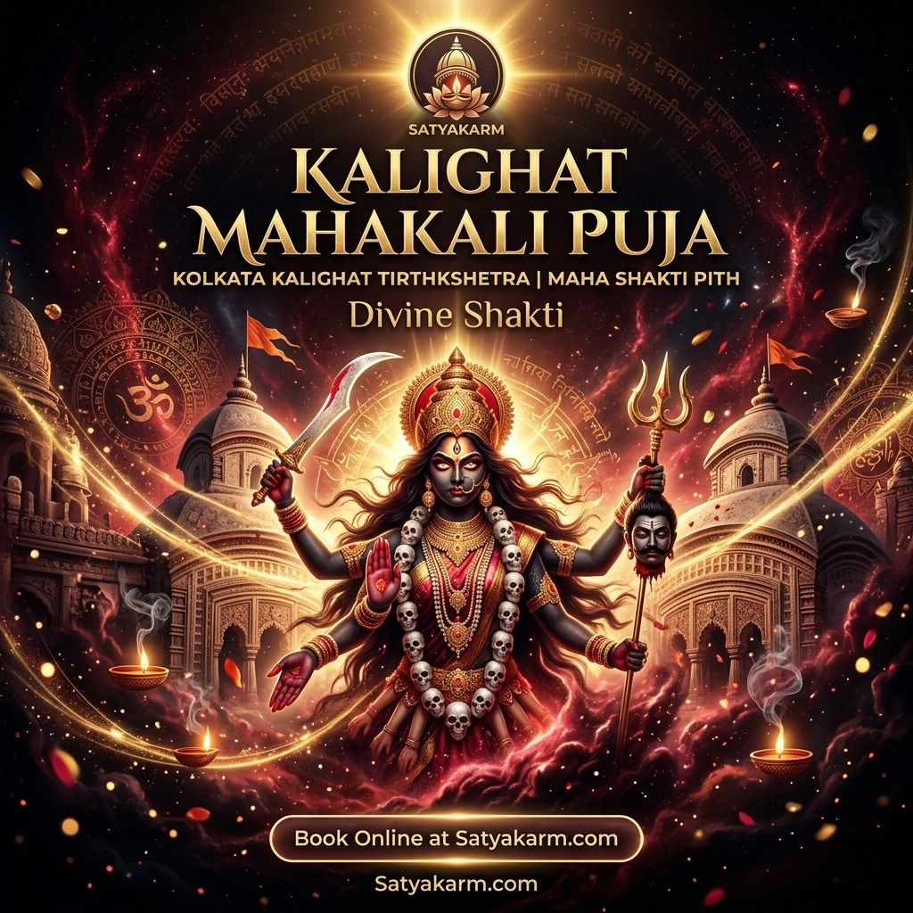 Kalighat Kali Puja — Maa Kali Vishesh Puja — Kalighat Maa Kali Special Puja