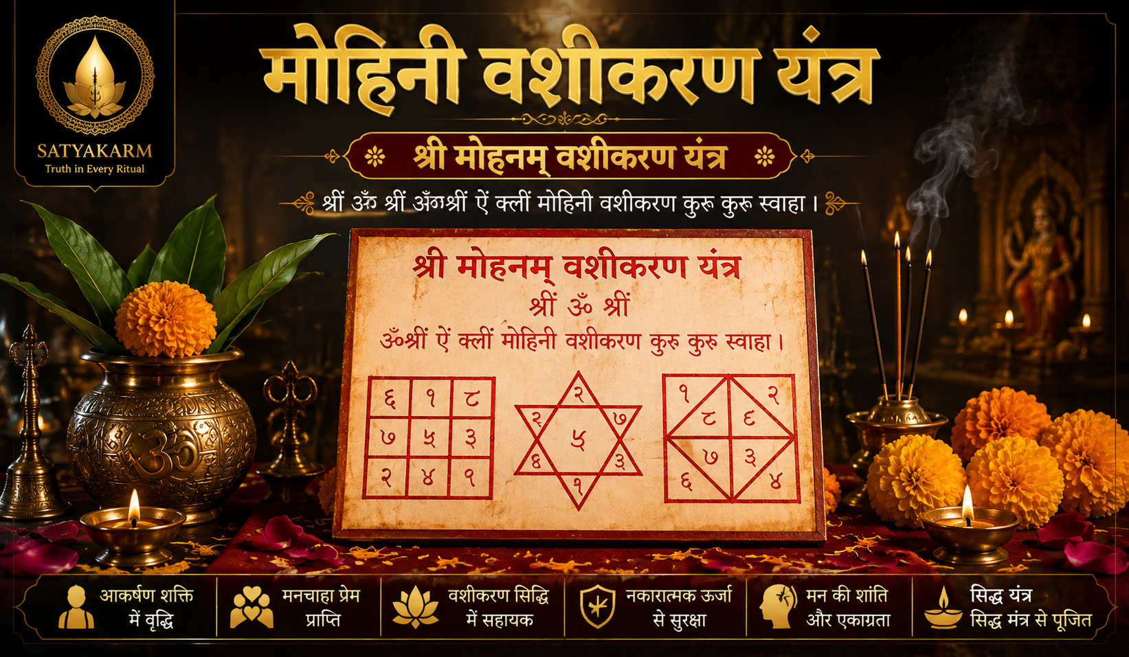Mohini Vashikaran Yantra