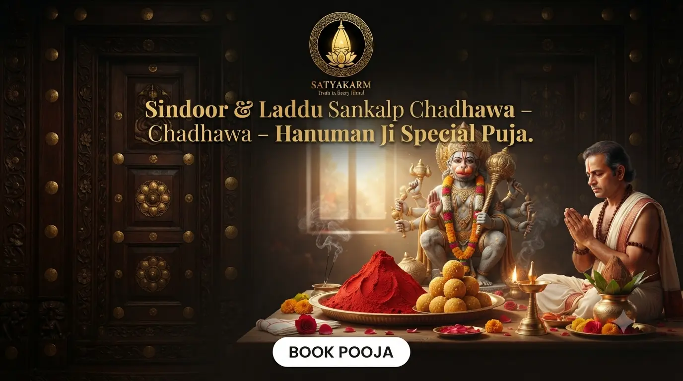 ₹51 Sindoor & Laddu Sankalp Chadhawa – Hanuman Ji Special Puja