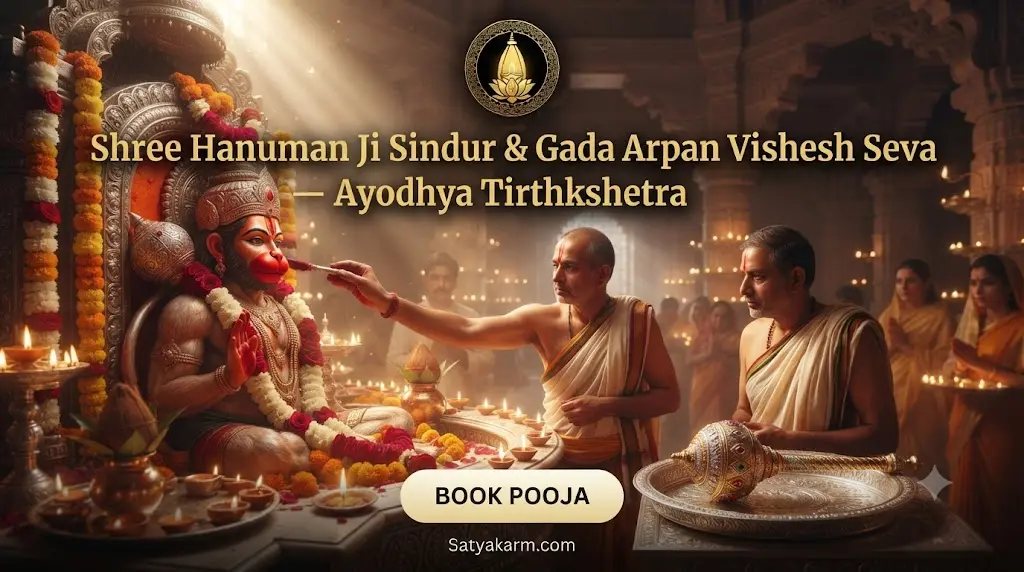 Shree Hanuman Ji Sindur & Gada Arpan Vishesh Seva — Ayodhya Tirthkshetra
