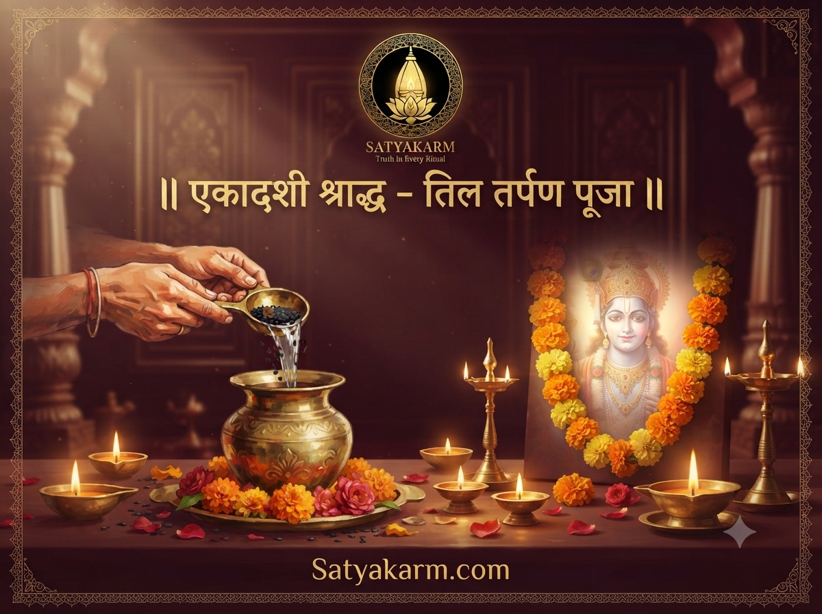 एकादशी श्राद्ध – तिल तर्पण पूजा