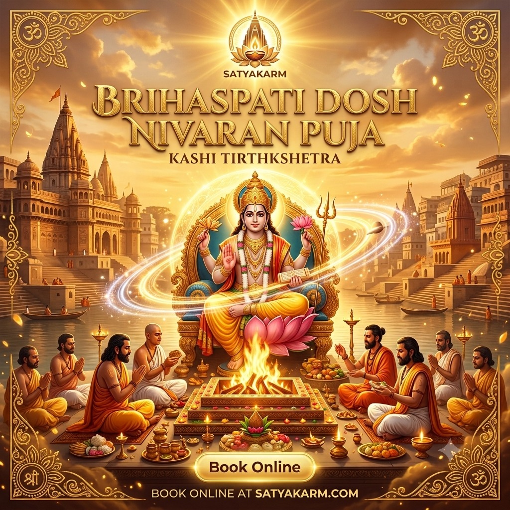 Brihaspati Dosh Nivaran Puja — Guru Graha Dosh Shanti Puja — Brihaspati Graha Shanti Puja
