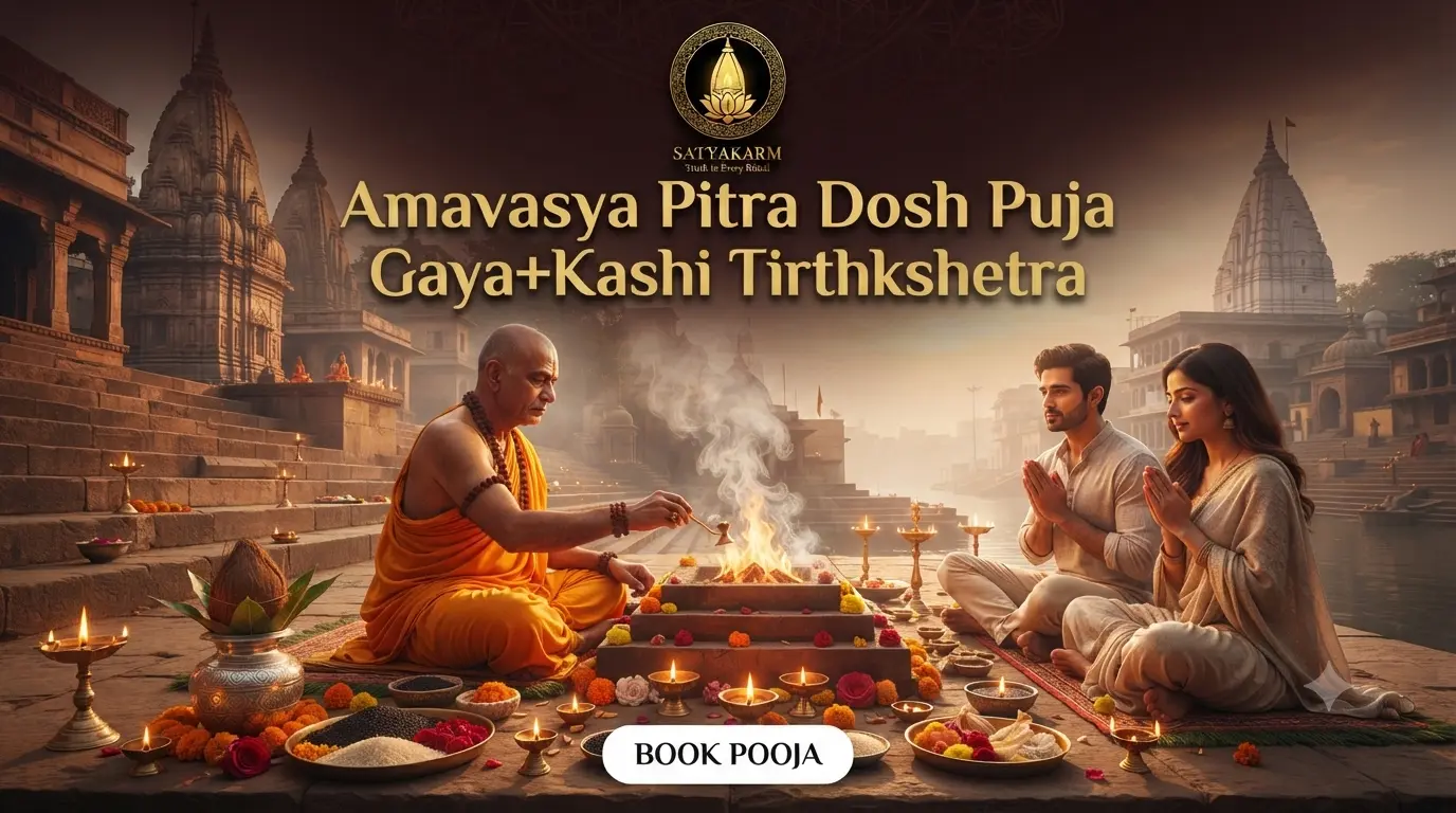 Amavasya Pitra Dosh Puja Gaya+Kashi