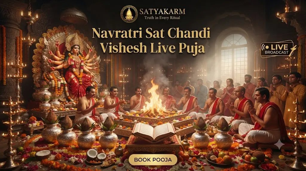 Navratri Sapt Chandi Vishesh Live Puja