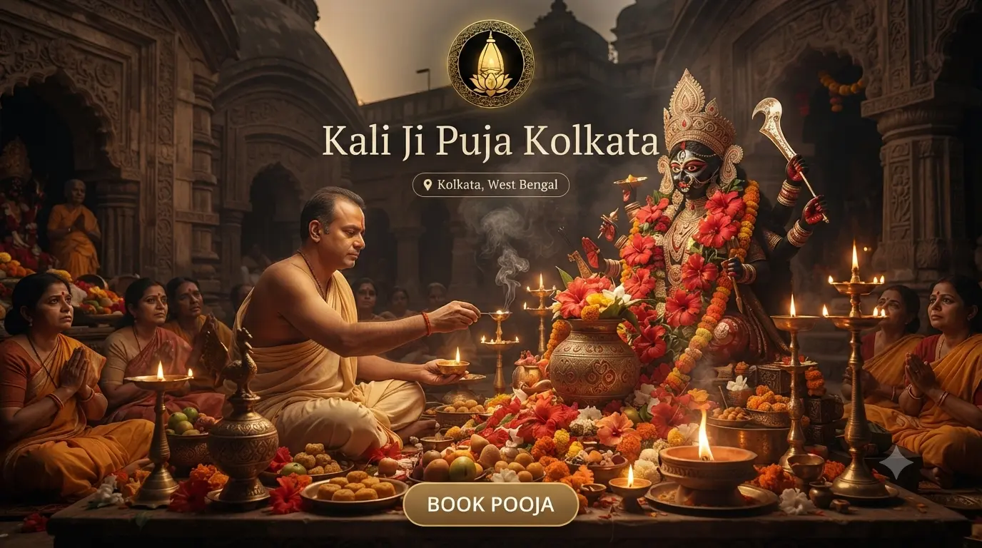 Kalighat Kali Puja — Maa Kali Vishesh Puja — Kalighat Maa Kali Special Puja
