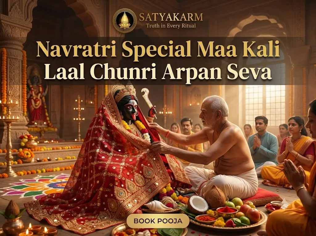Navratri Special Maa Kali Laal Chunri Arpan Seva
